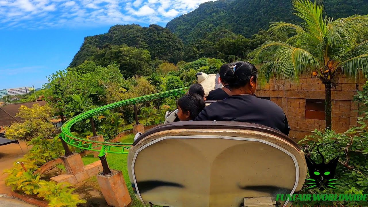 LUPE's ADVENTURE: Jungle Powered Coaster Onride POV at LOST WORLD of TAMBUN Theme Park 🇲🇾