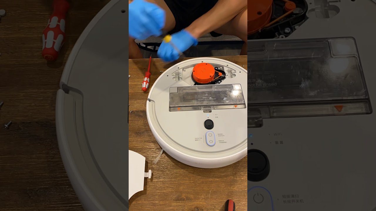 Xiaomi robot vacuum repair Error 1