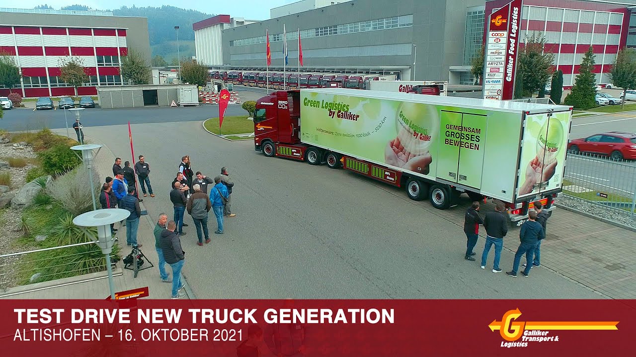 Galliker Green Logistics | Test Drive NEW Truck Generation