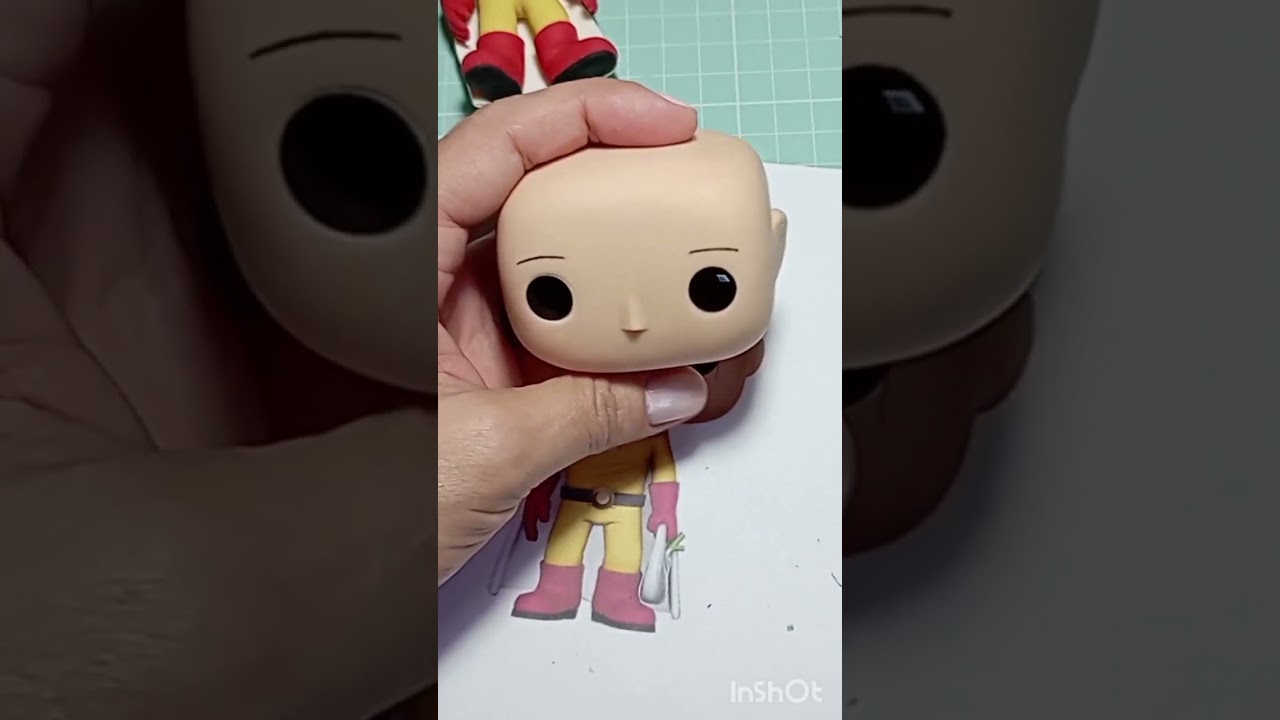 Fiz esse Funko Pop de massinha #biscuit