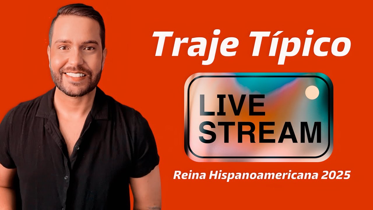 TRAJE TIPICO - REINA HISPANOAMERICANA LIVE