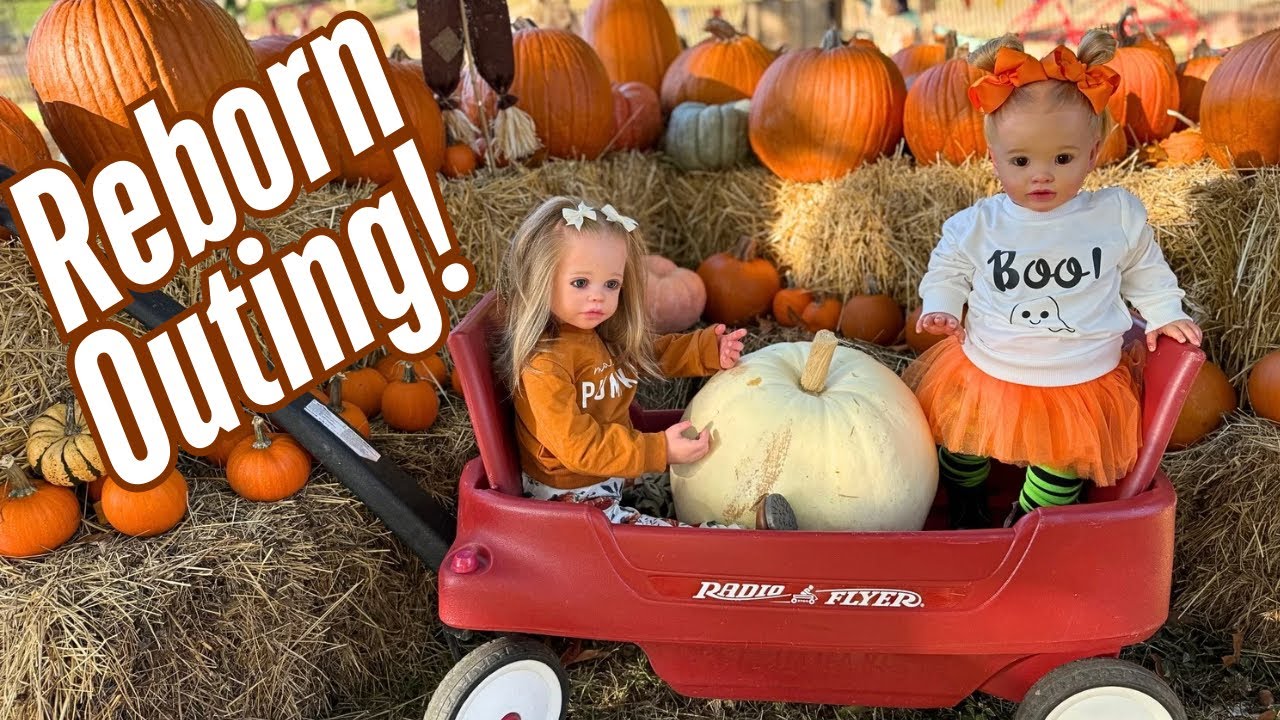 Осеннее веселье с моими куклами Reborn 🎃 Кто выиграл гонку в лабиринте и понравилась ли Пиппе пое...