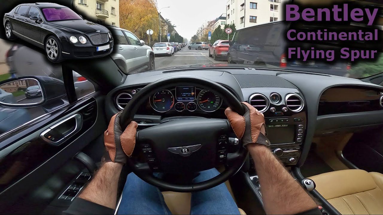Driving a 560HP Luxury Battleship | Bentley Flying Spur W12 POV (No Commentary)