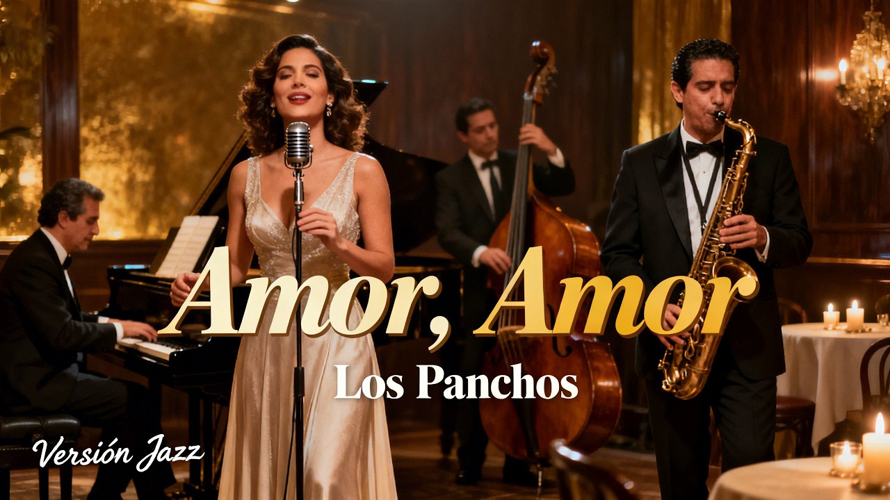 Amor, Amor – Los Panchos | Cover Bolero Jazz | Jazz Latino y Música Romántica
