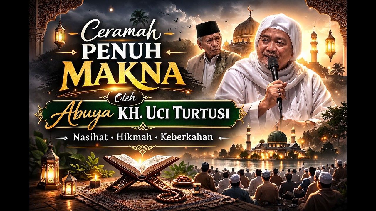 CERAMAH AGAMA ll ABUYA KH  UCI TURTUSI ll TERBARU 2021