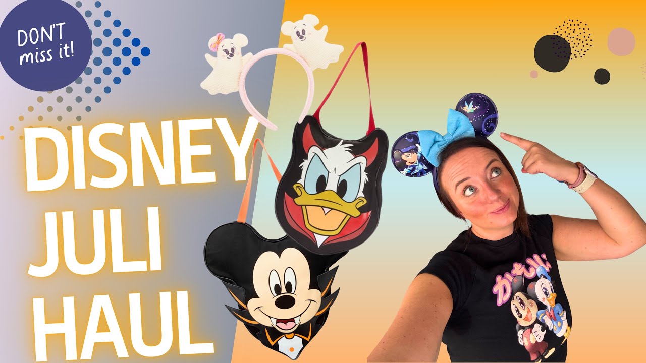 Halloween mitten im Sommer 🎃 Disney Haul Juli 2025 – alles, was ich gekauft habe!