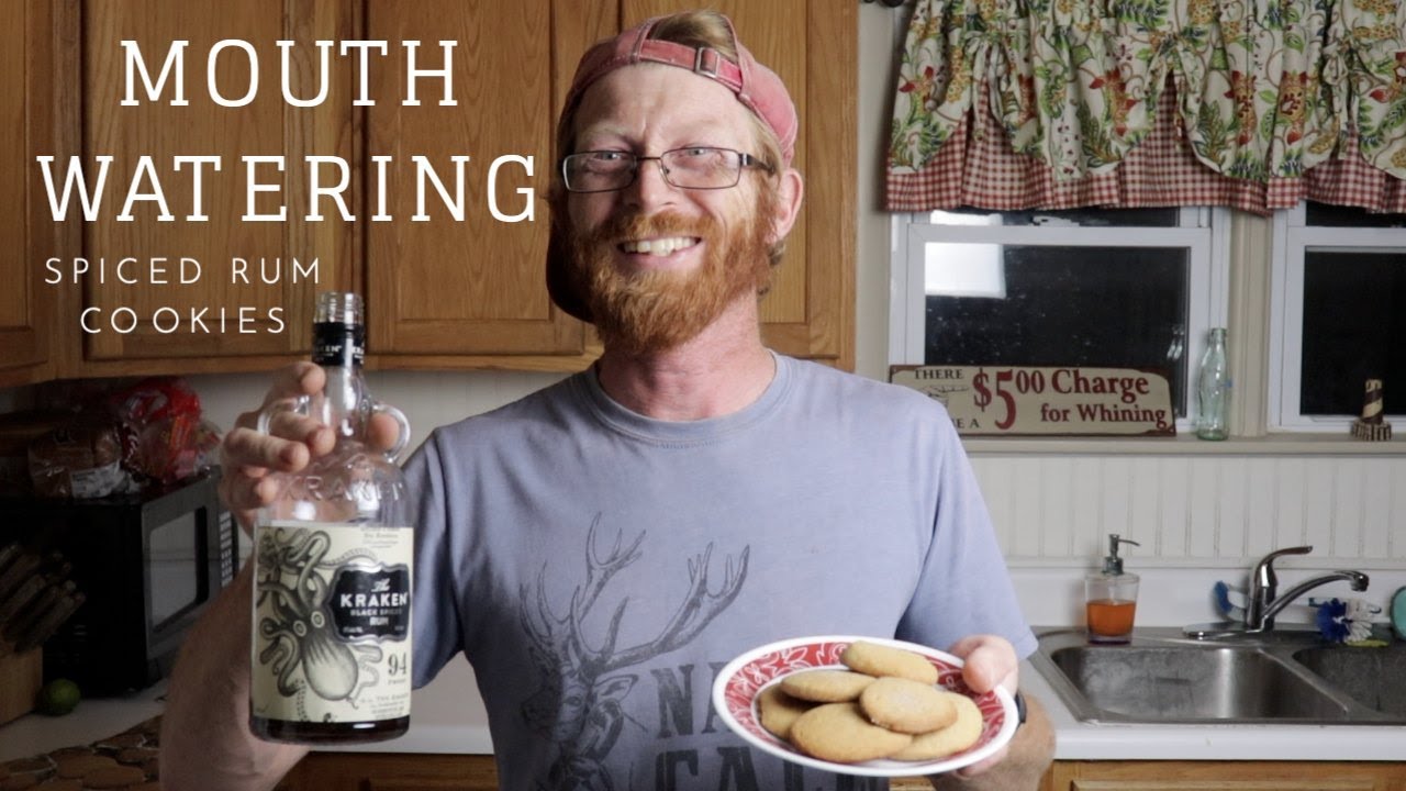 Mouth Watering Rum Cookies