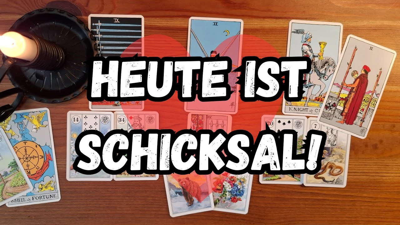 HEUTE IST GENAU SO GEWOLLT! 🔮 WAS DU ÜBER DEINEN TAG WISSEN SOLLTEST... 💫🤩