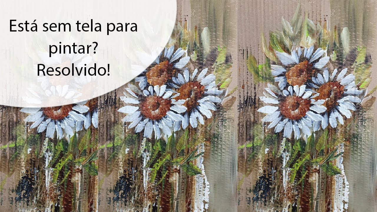 Está sem tela para pintar? Resolvido!