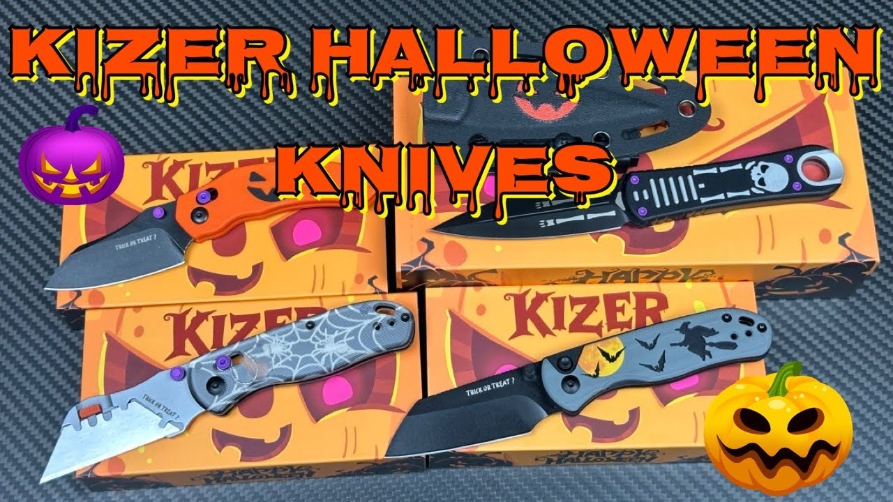 Ножи Kizer на Хэллоуин 🎃 !