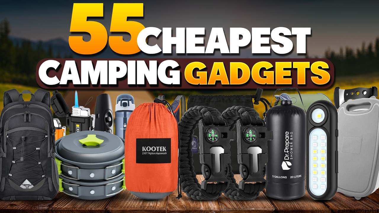 55 Cheapest Camping Gadgets on Amazon You Can’t Miss in 2026