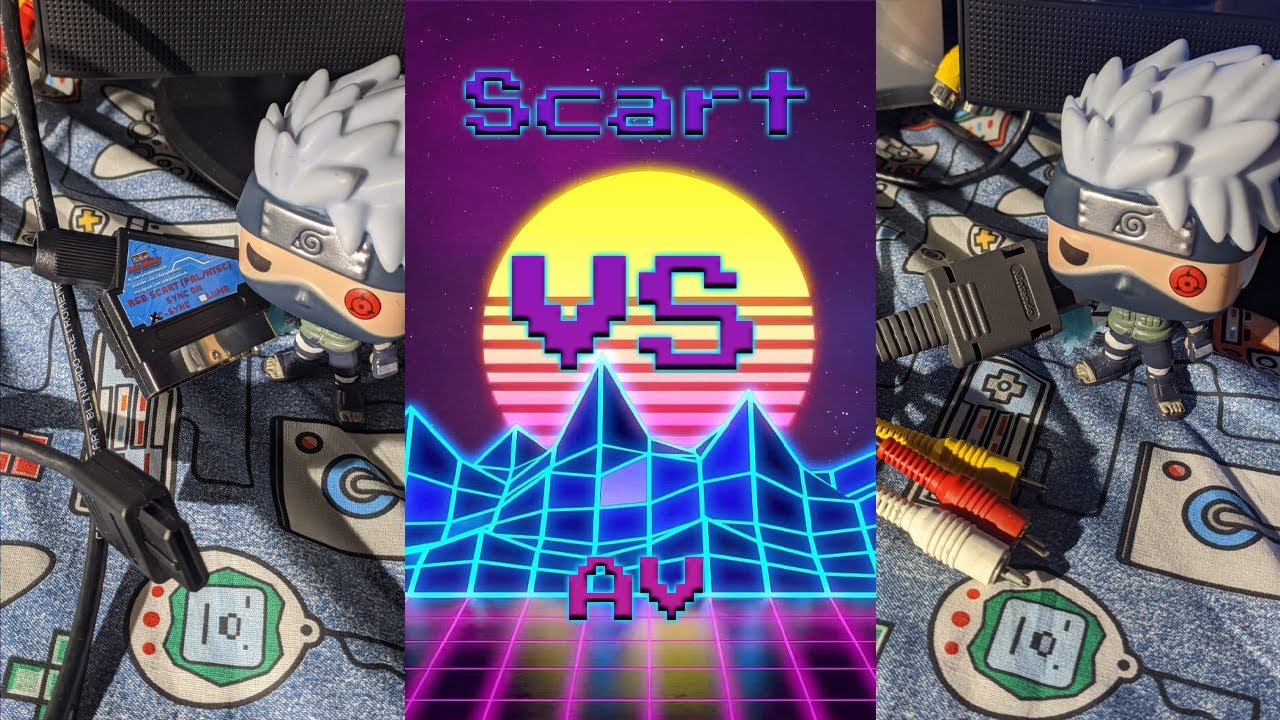 Cabo Scart  padrão SNES / C-Sync  o melhor para jogos retrô será mesmo !?