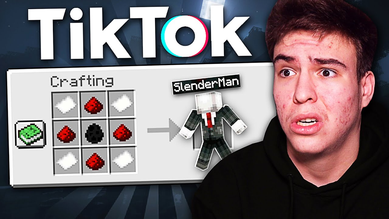 TESTEZ TIKTOK-URI CREEPY IN MINECRAFT! *CHIAR A FUNCȚIONAT*