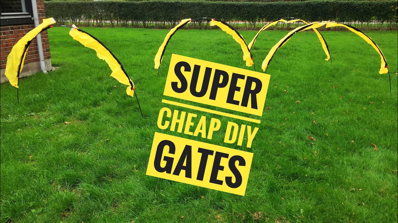 CHEAP DIY FPV DRONERACING GATES!!