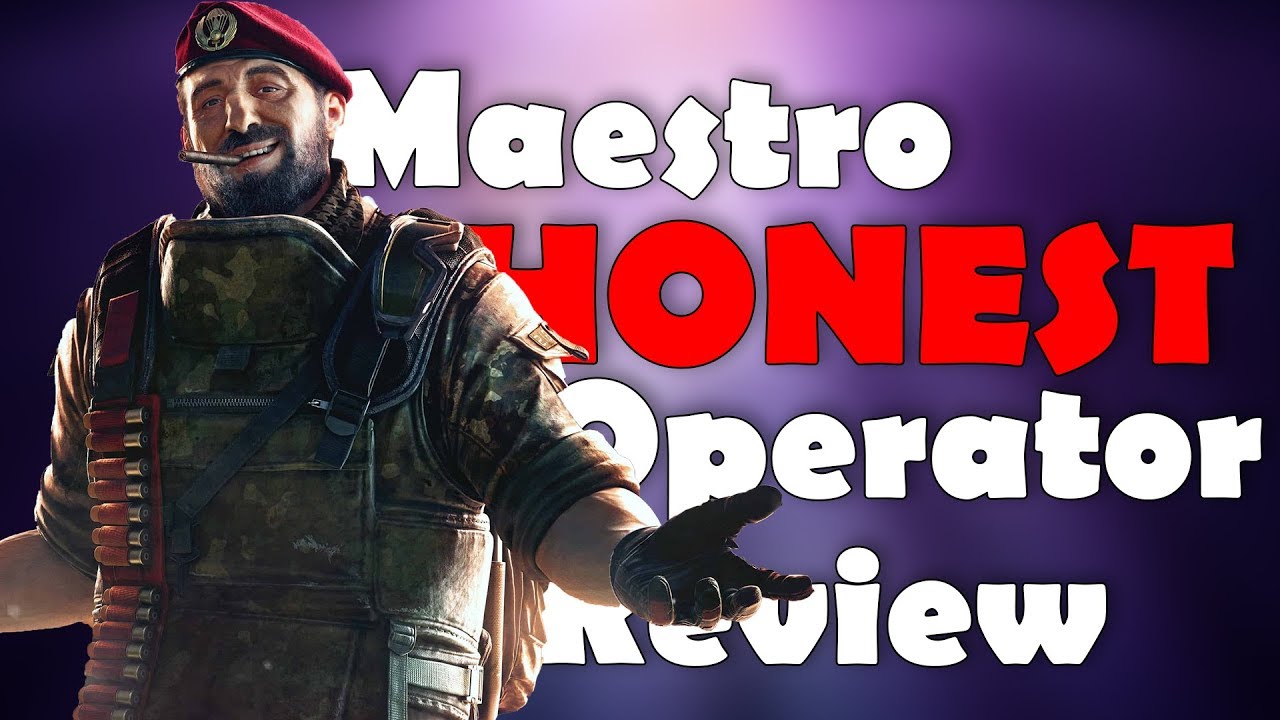 Maestro HONEST Operator Review | Rainbow Six Spaget