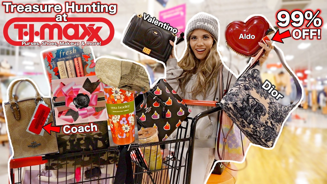 99% LESS LUXURY SHOPPING AT TJ MAXX & MARSHALLS!