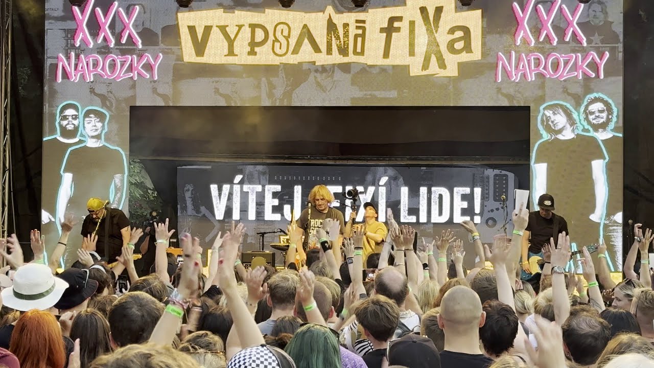 Vypsaná fiXa - Stereoid + ÚVODNÍ SLOVO - Praha Narozky na Střeláku I. 2024 [4K]