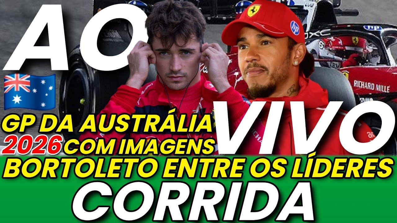 F1 AO VIVO GP DA AUSTRÁLIA 2026 CORRIDA COMPLETA COM IMAGENS  - F1 MANAGER 24 #f1hoje