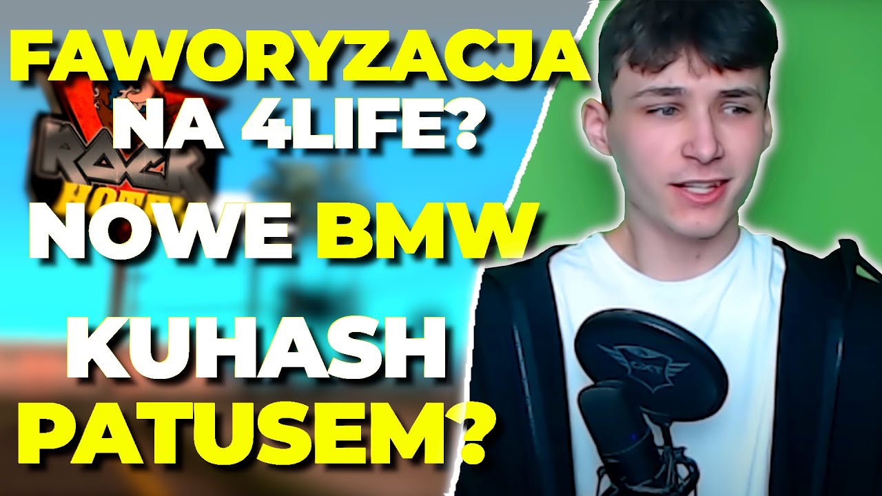 FAWORYZACJA ZBYKA, NOWE BMW, KUHASH PATUS? | NASZ PIERWSZY RAZ Z KUHASHEM | PODCAST