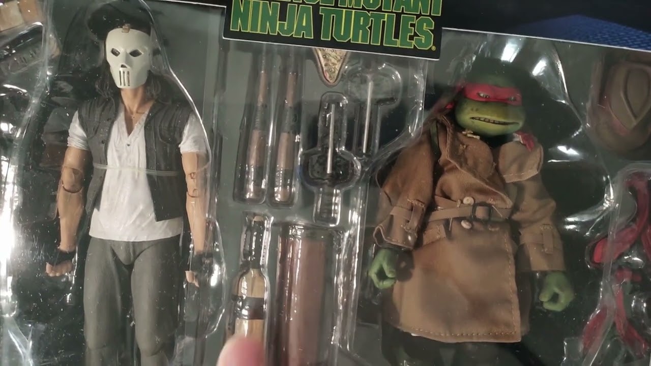 Teenage Mutant Ninja Turtles Figures and unboxing