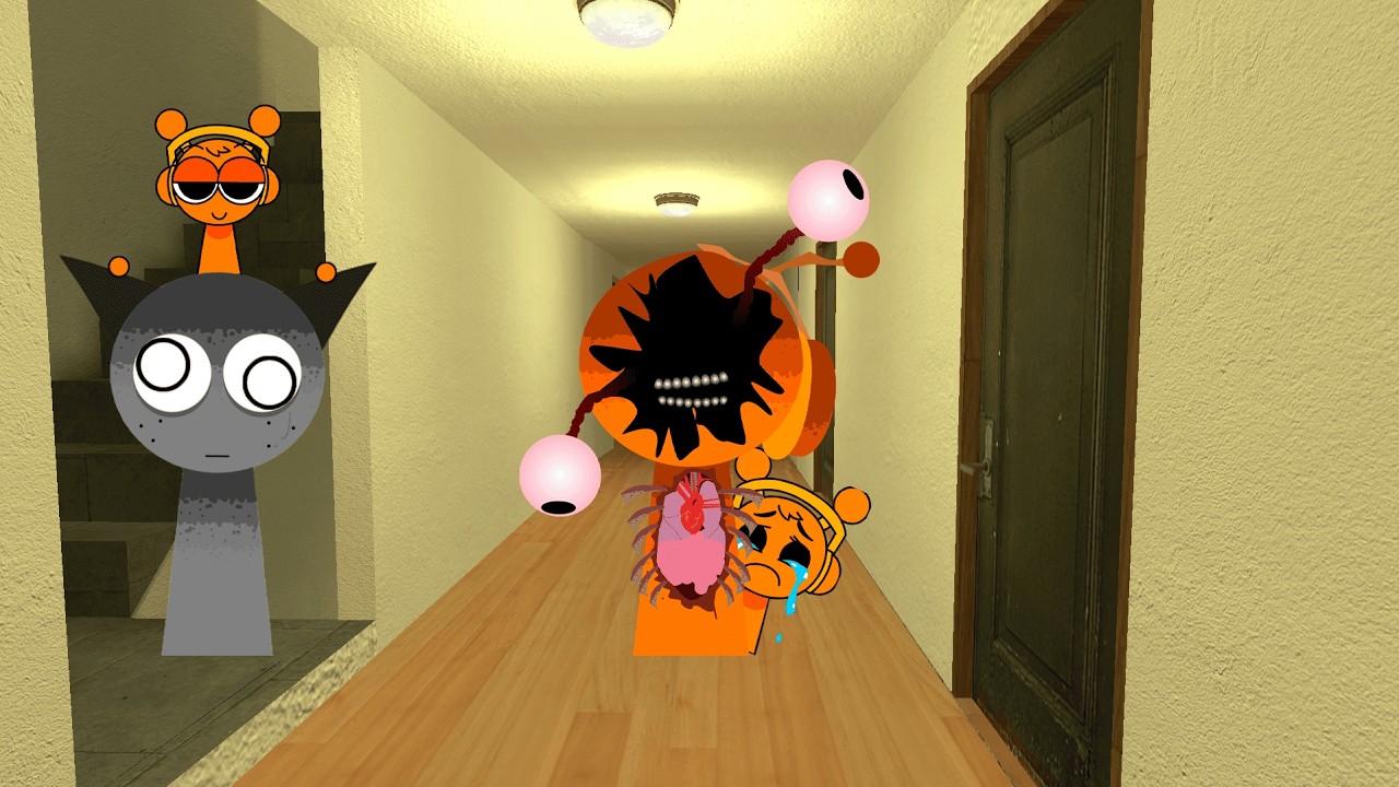 What’s wrong with Gray Retake? It seems like Oren Retake Phase 3 did something to him! Nextbot Gmod