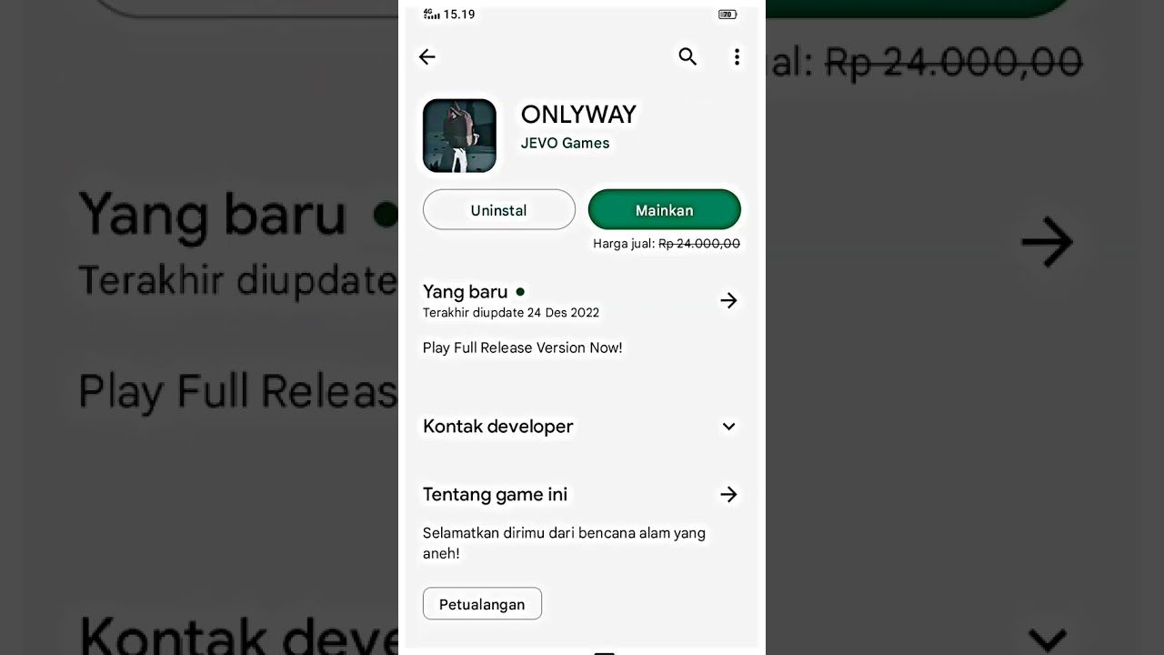 Rekomendasi Game adventure seru Offline di android