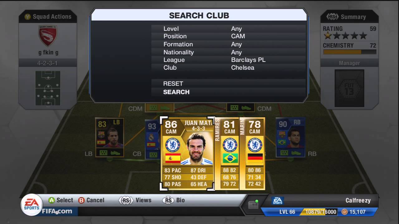 FIFA 13 - Squad Builder - TOTY Players & SIF Cazorla, IF Ronaldinho & More.