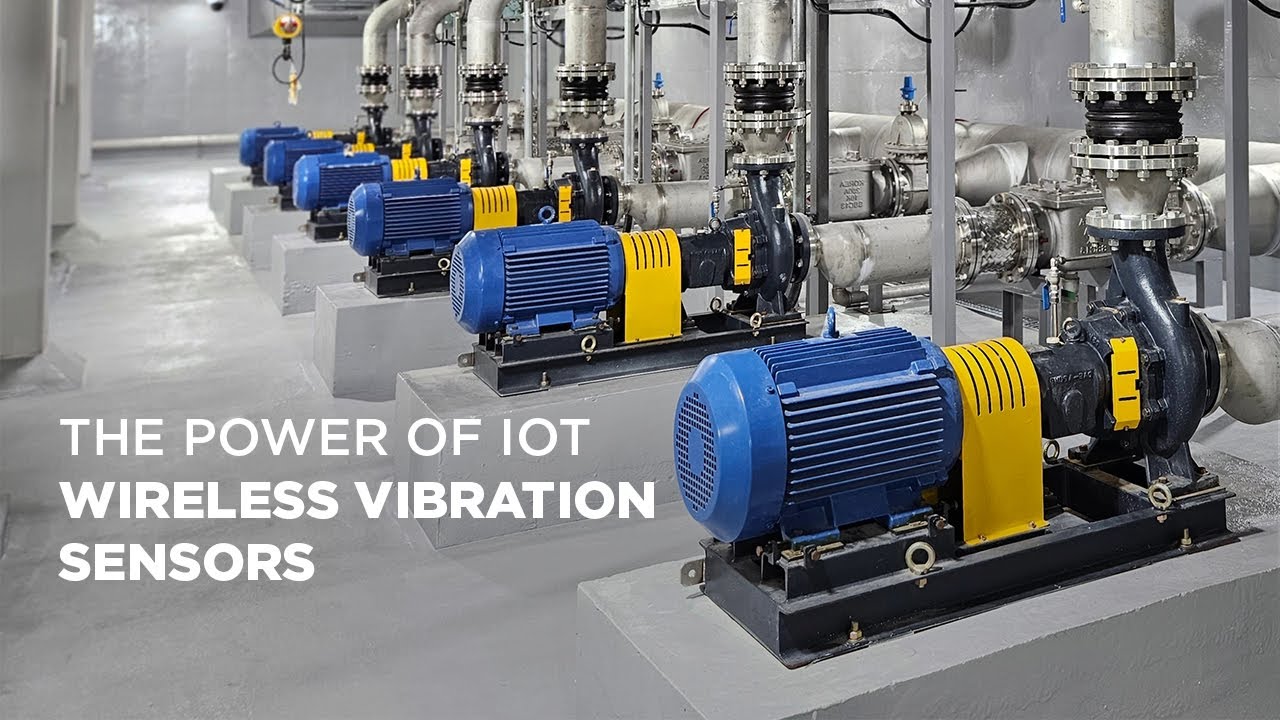 Wireless IoT Vibration Sensors for Industrial Monitoring