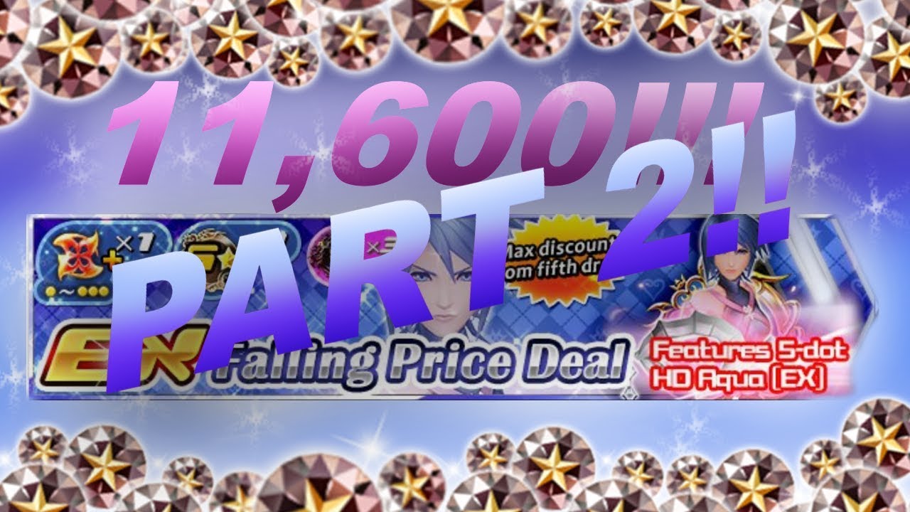 [2/2] KHUX PULLS - 13,300 JEWELS FOR HD AQUA EX!!!