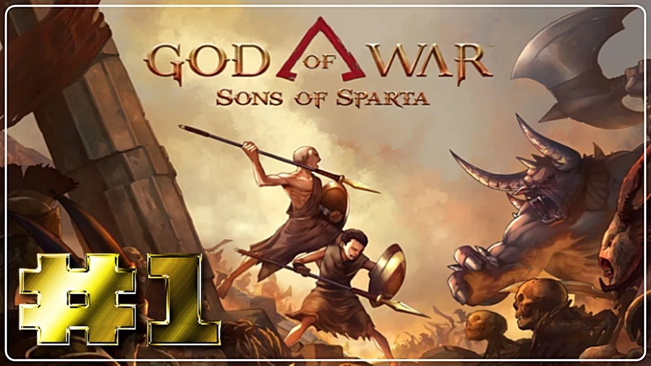 GOD OF WAR - Sons of Sparta - PARTE 1 - JOGO DUBLADO EM PT BR