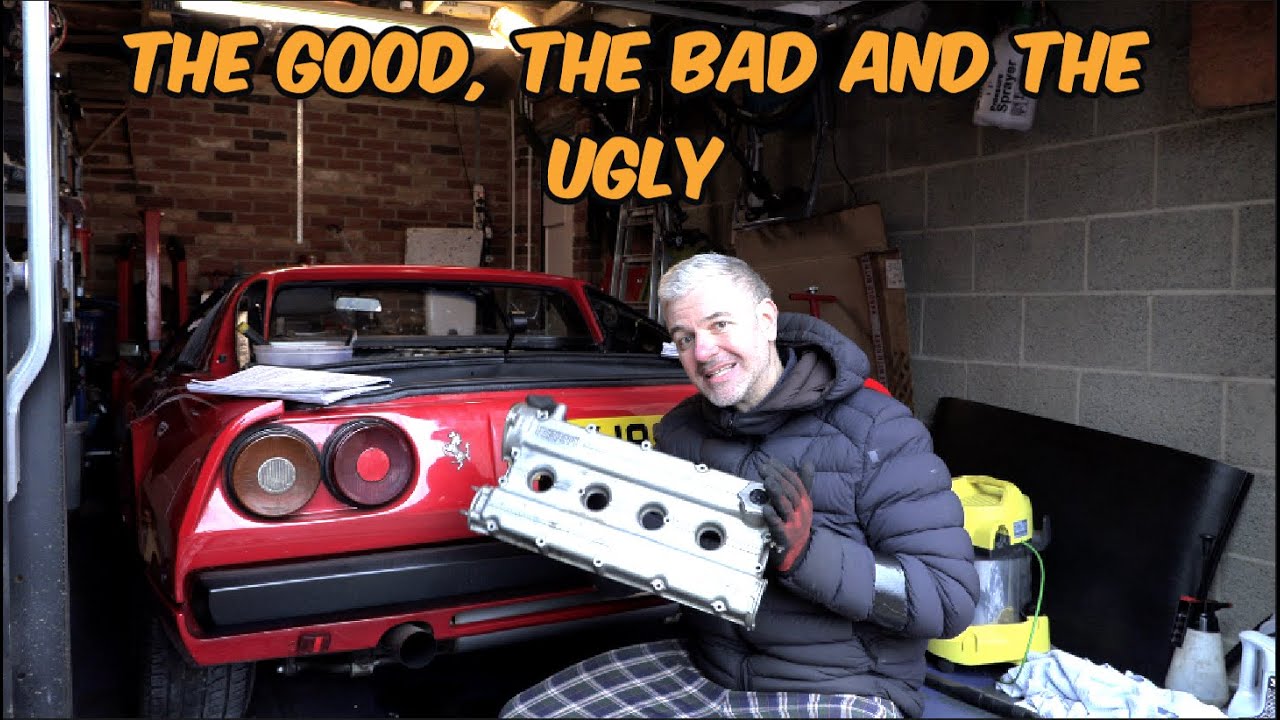 Good news.. bad news and a clue about a new car I've bought! Ferrari 308