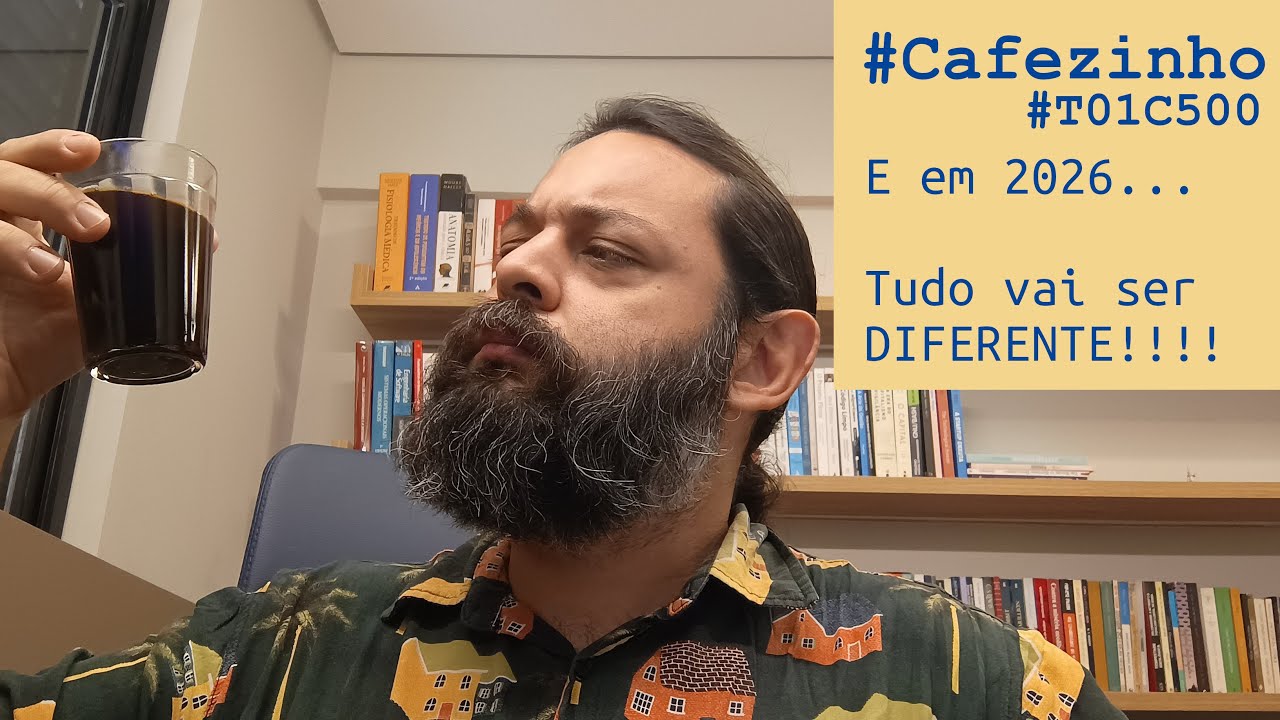 Computação Crítica em 2026! O que faremos esse ano e o passado do canal #Cafezinho #T01C500