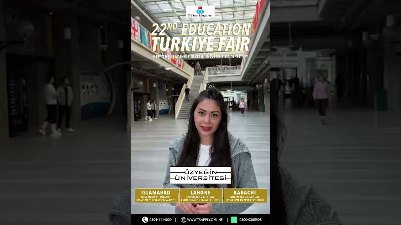 22nd Education Turkiye Fair : Ozyegin University