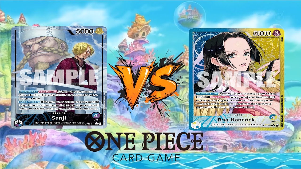OP14 LOCALS GAMEPLAY ROUND 3 - UP SANJI VS UY BOA HANCOCK