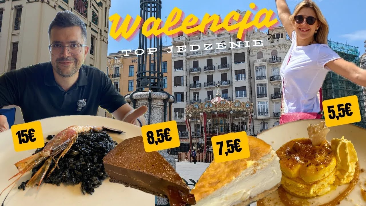 🇪🇸  Hiszpania - Walencja - Paella, Ośmiornica, Sepia/Kałamarnica, Sernik Baskijski, Aqua di Valencia