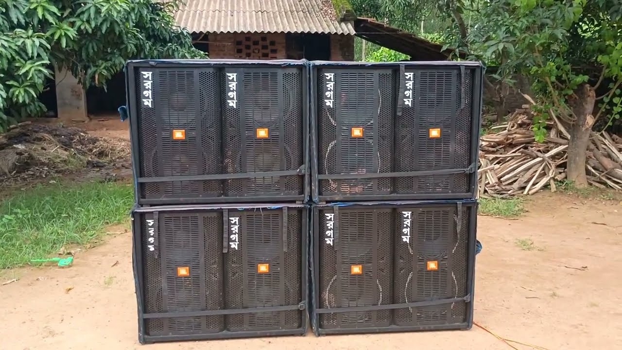 sargam sound 4 speaker box sound test korche godown