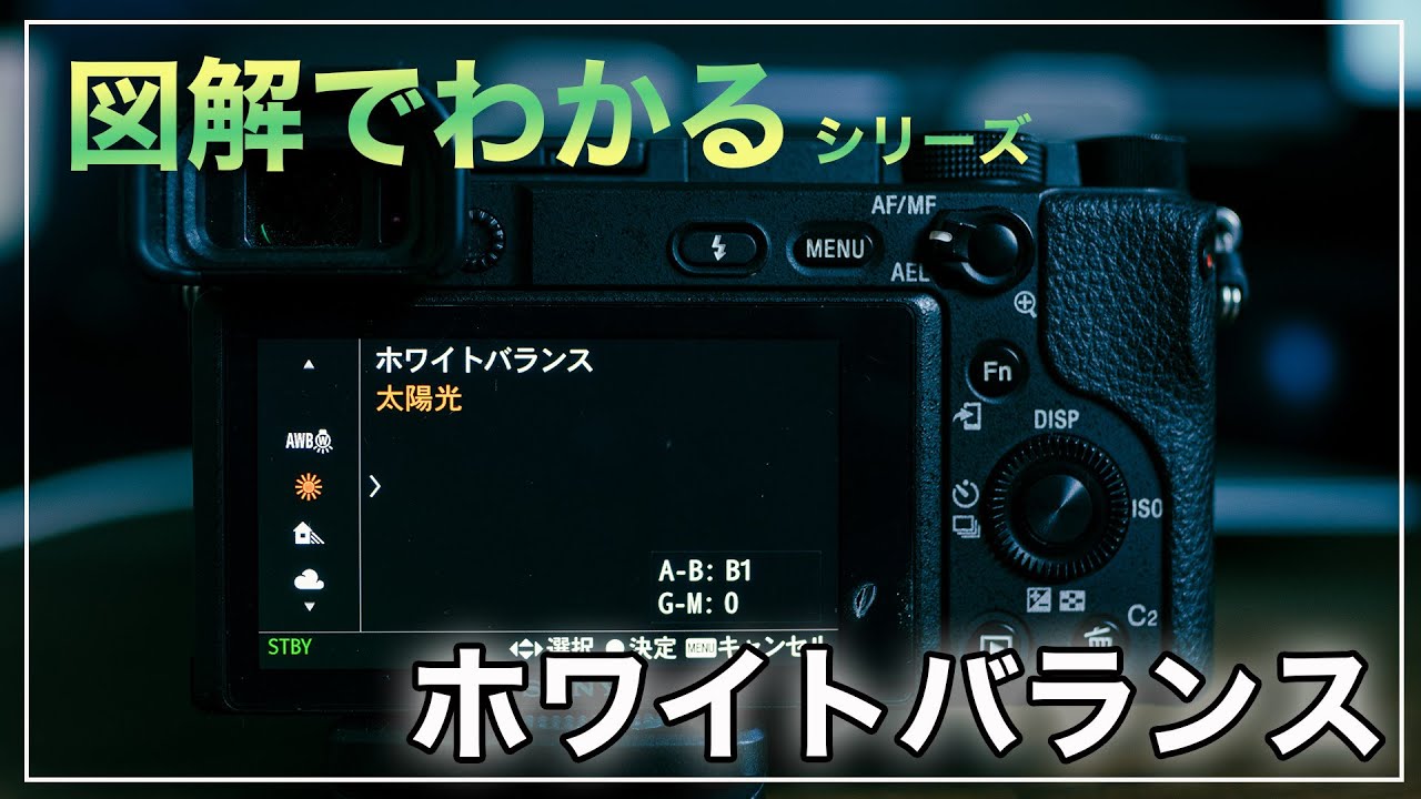 【カメラ講座】図解でわかるホワイトバランスの使い方と設定方法