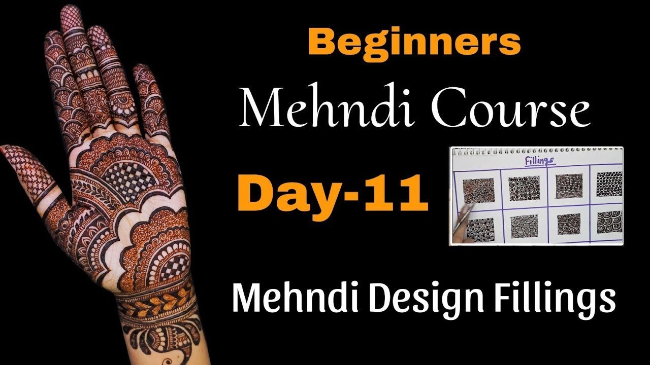 Beginner Mehendi Day 11 LIVE | Clean Lines Practice | Basic Elements Step by Step