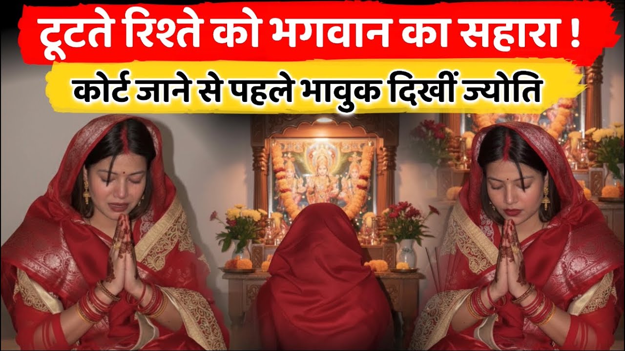 संघर्ष और विश्वास: कोर्ट की दहलीज पर कदम रखने से पहले ज्योति सिंह ने माँगा न्याय का वरदान