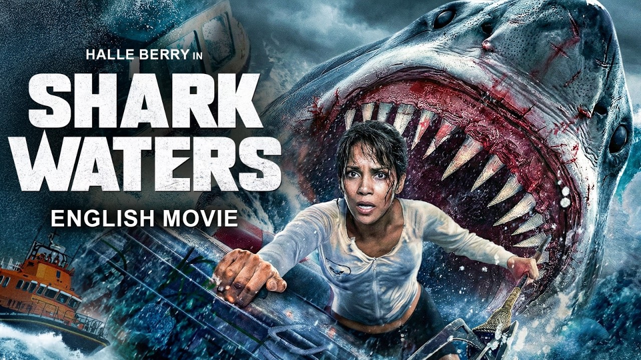 SHARK WATERS - Full Hollywood Horror Action Movie | English Movies | Halle, Olivier | Free Movies