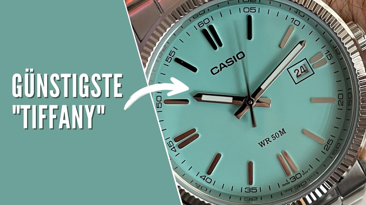 Diese 50€ Casio Datejust ist mehr TIFFANY als die ROLEX OP