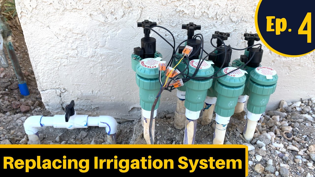 Installing New Orbit Irrigation System - ep. 4 Desert Glen Rehab