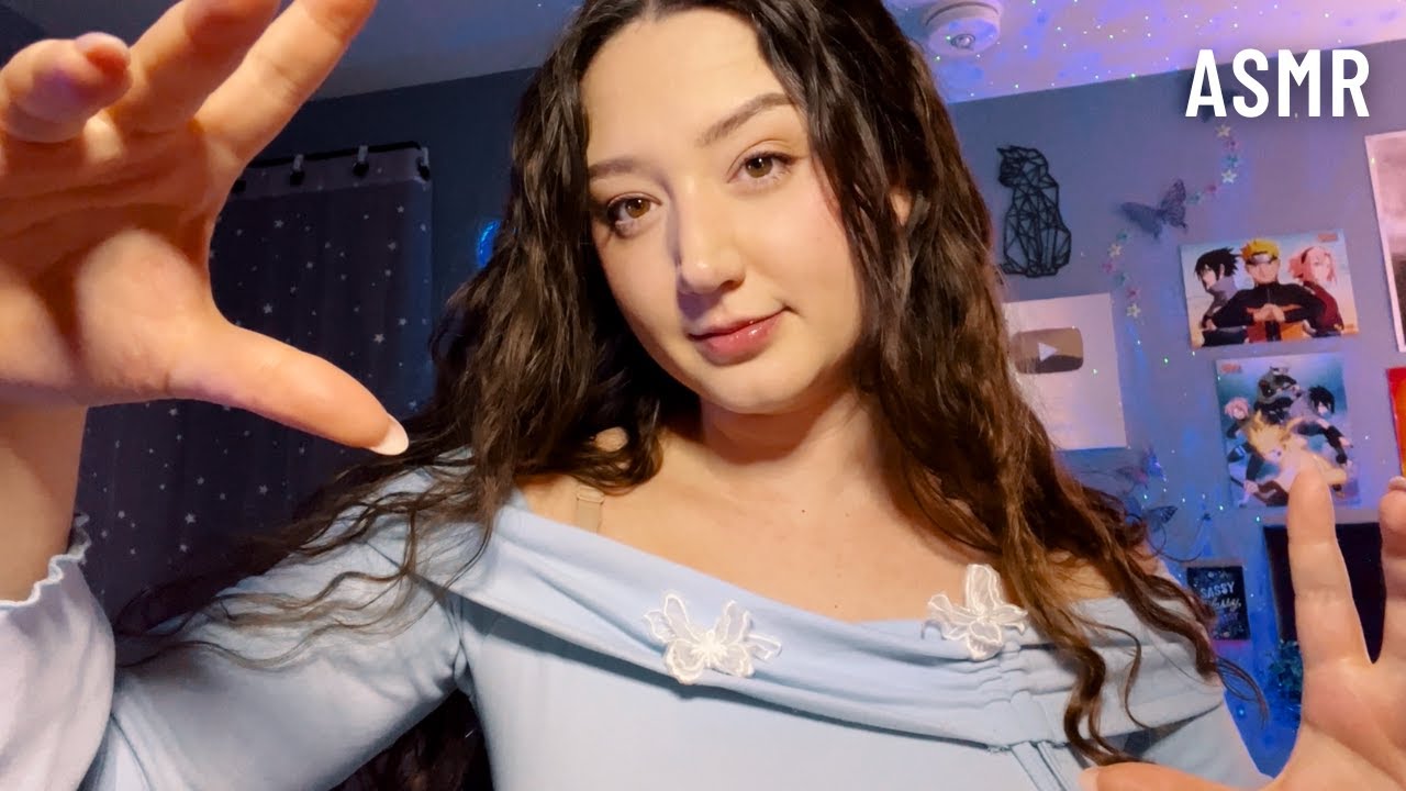 ASMR FAST HAND SOUNDS & ENERGY PULLING *Fabric Scratching*