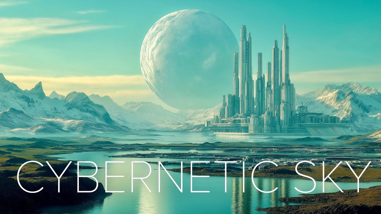 Futuristic Ambient Soundscape – Cybernetic Sky | Digital Music for Meditation & Synthetic Dreams