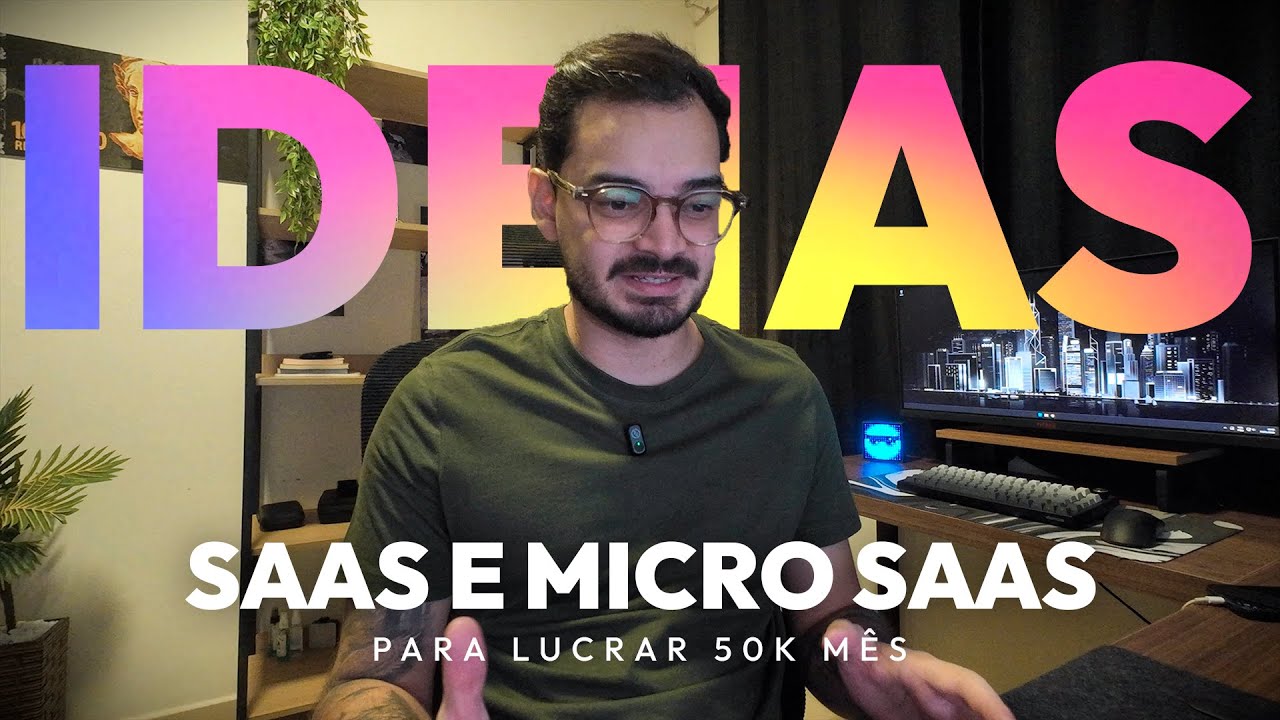 Ideias de SAAS / MICRO SAAS para Lucrar 50k Mês em 2026