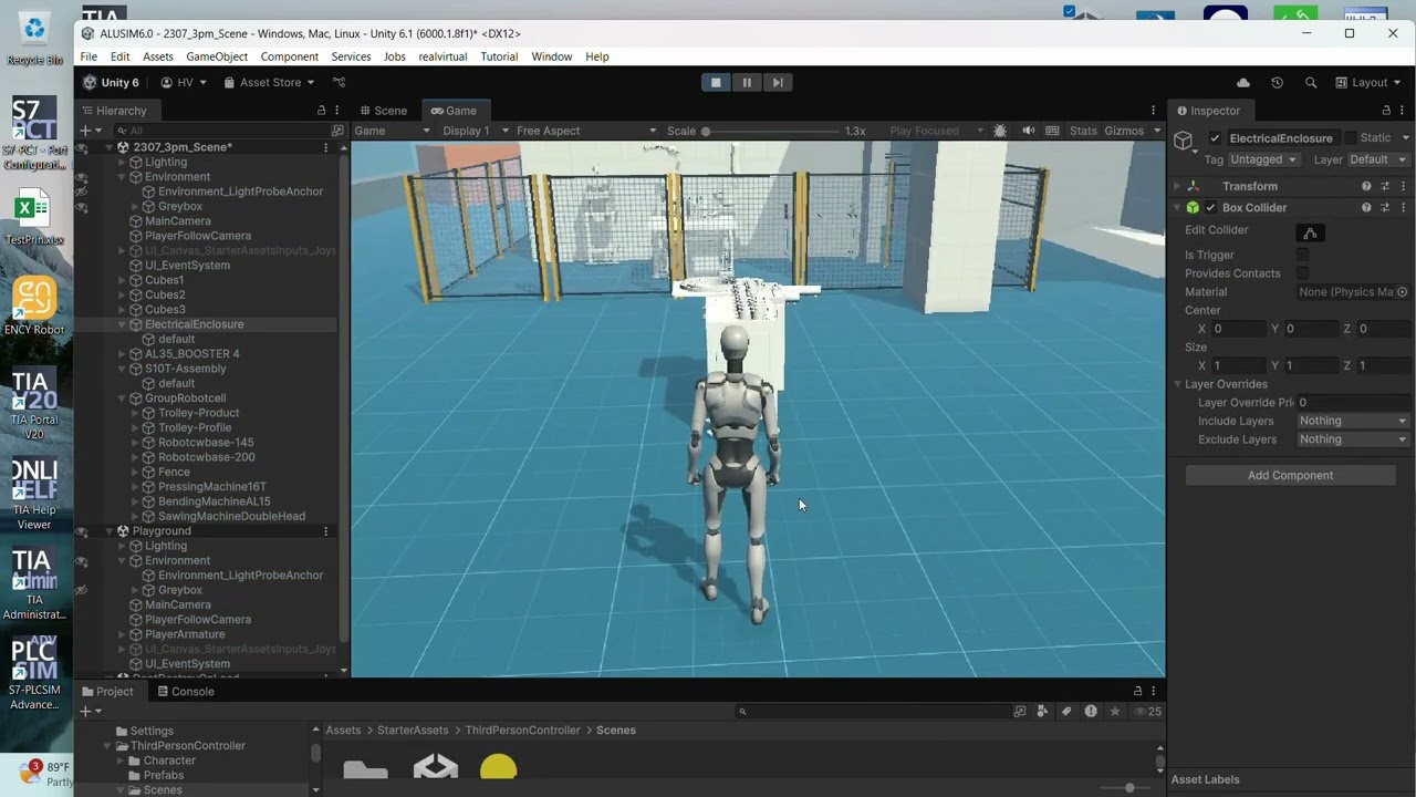 How to Add a Box Collider to an Imported Object in Unity