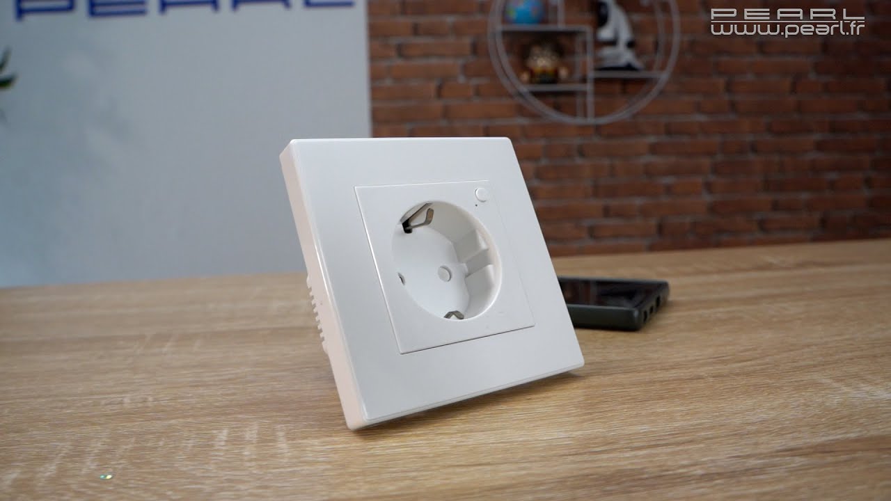 Comment fonctionne la prise murale encastrée & connectée de Luminéa ?[PEARLTV.FR]