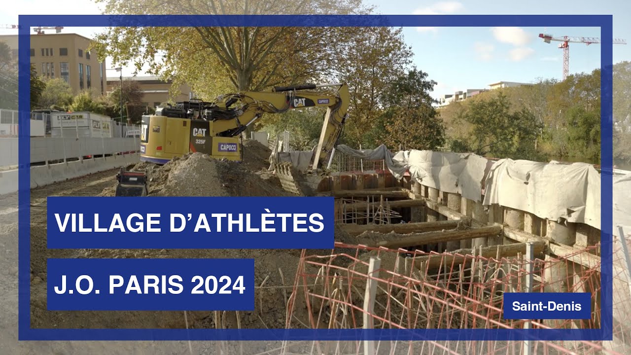 Village des Athlètes - Quai de Saint Ouen à Saint Denis (93)