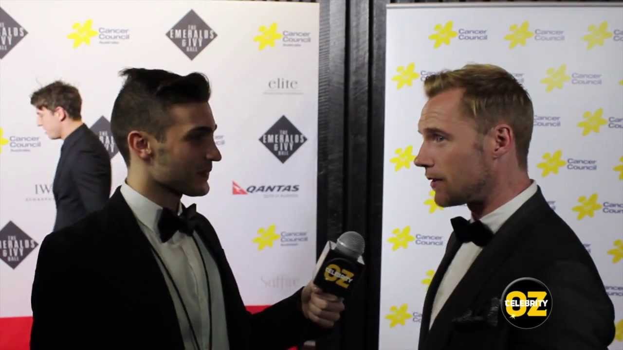 Emeralds & Ivy Ball 2013 Interviews: Ronan Keating, Dannii Minogue and Natalie Bassingwaighte