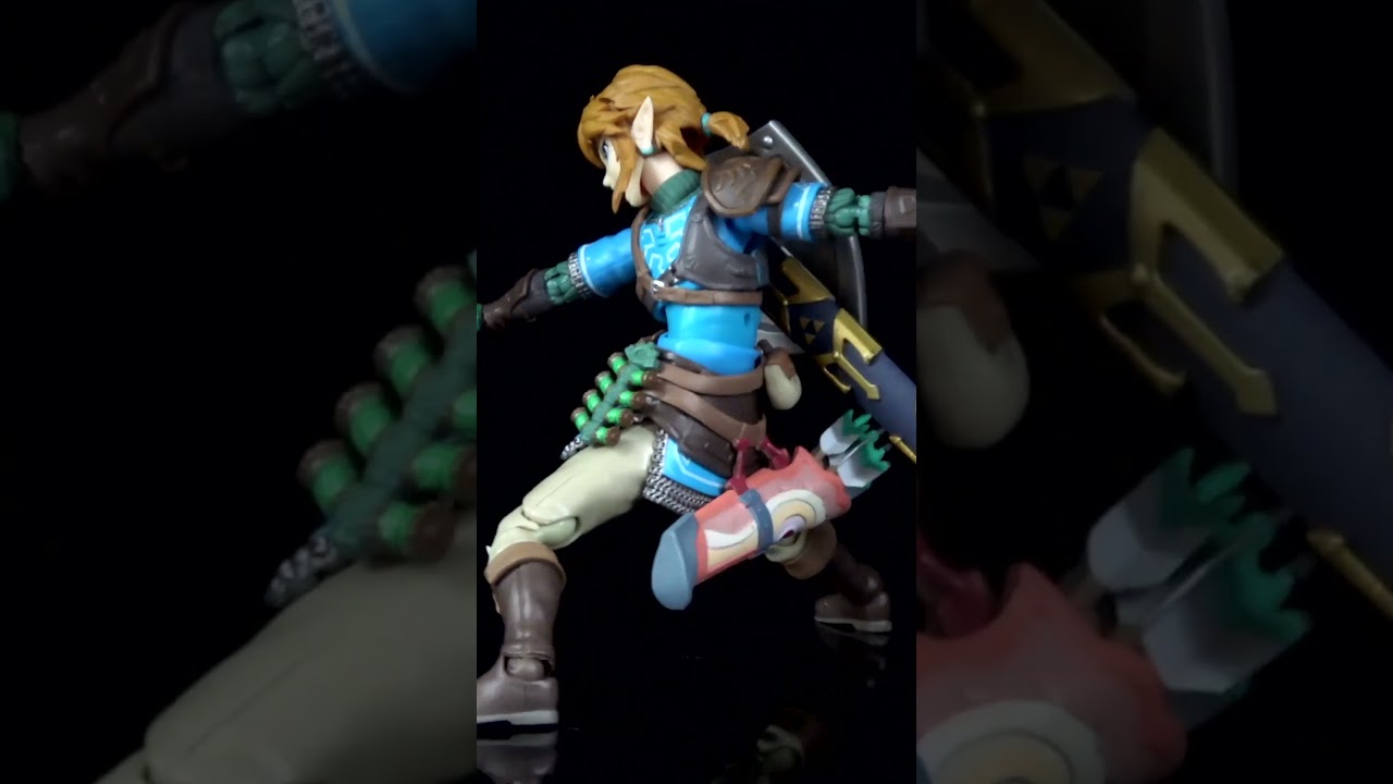 Figma Link KNOCK OFF review short  #actiondisplay #tearsofthekingdom #link